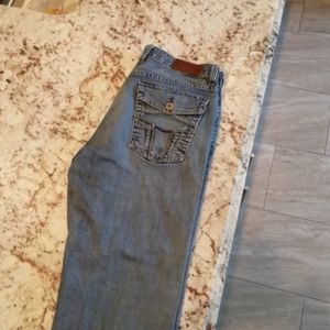 Mens jeans size waist 32 length 34